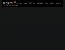 Tablet Screenshot of project7consultancy.com